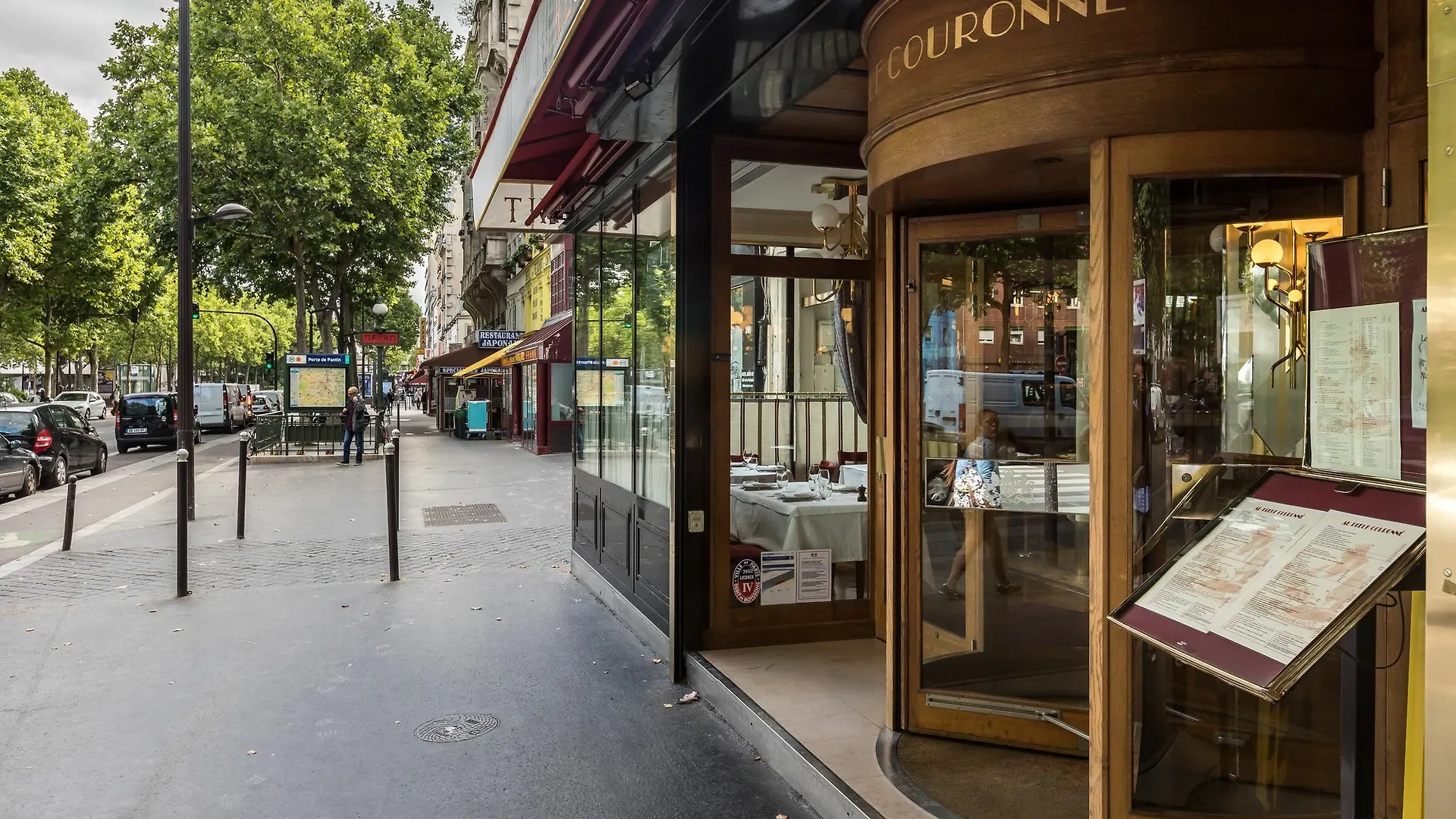 Hotell Restaurant Au Boeuf Couronne Paris